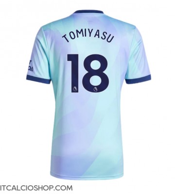 Arsenal Takehiro Tomiyasu #18 Terza Maglia 2024-25 Manica Corta